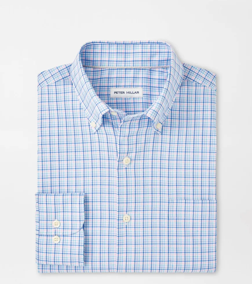Albert Crown Lite Cotton-Stretch Sport Shirt