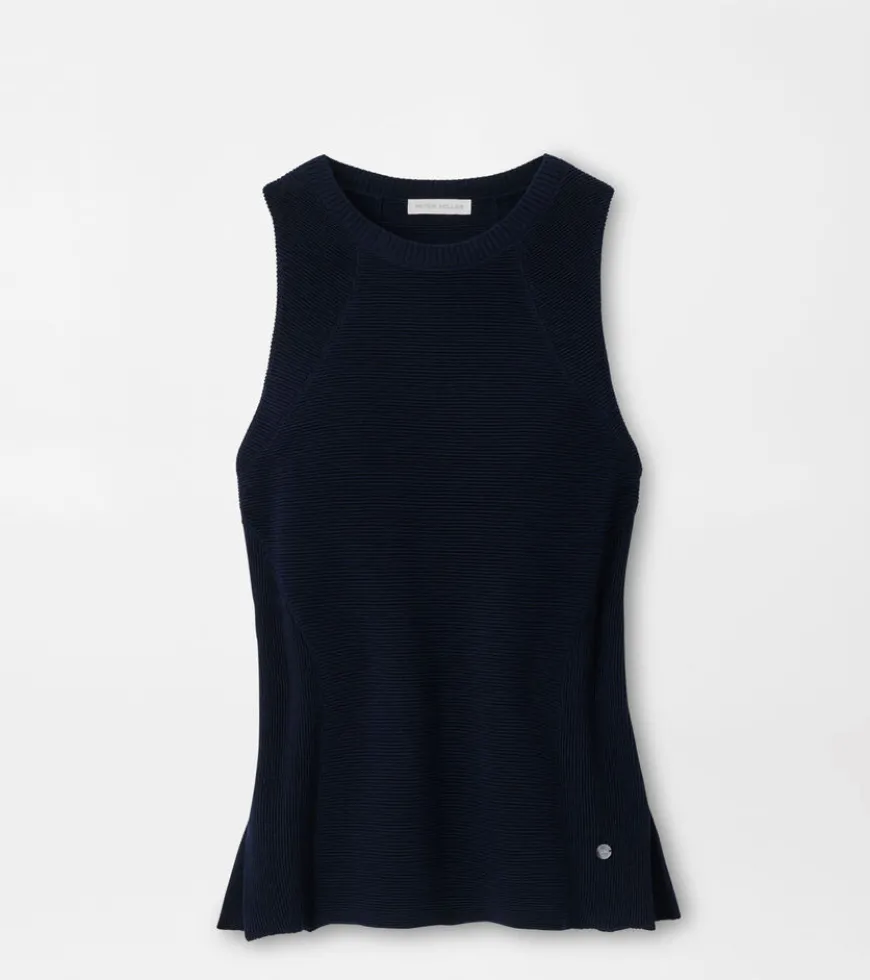 Campbell Ottoman Rib Sleeveless Sweater