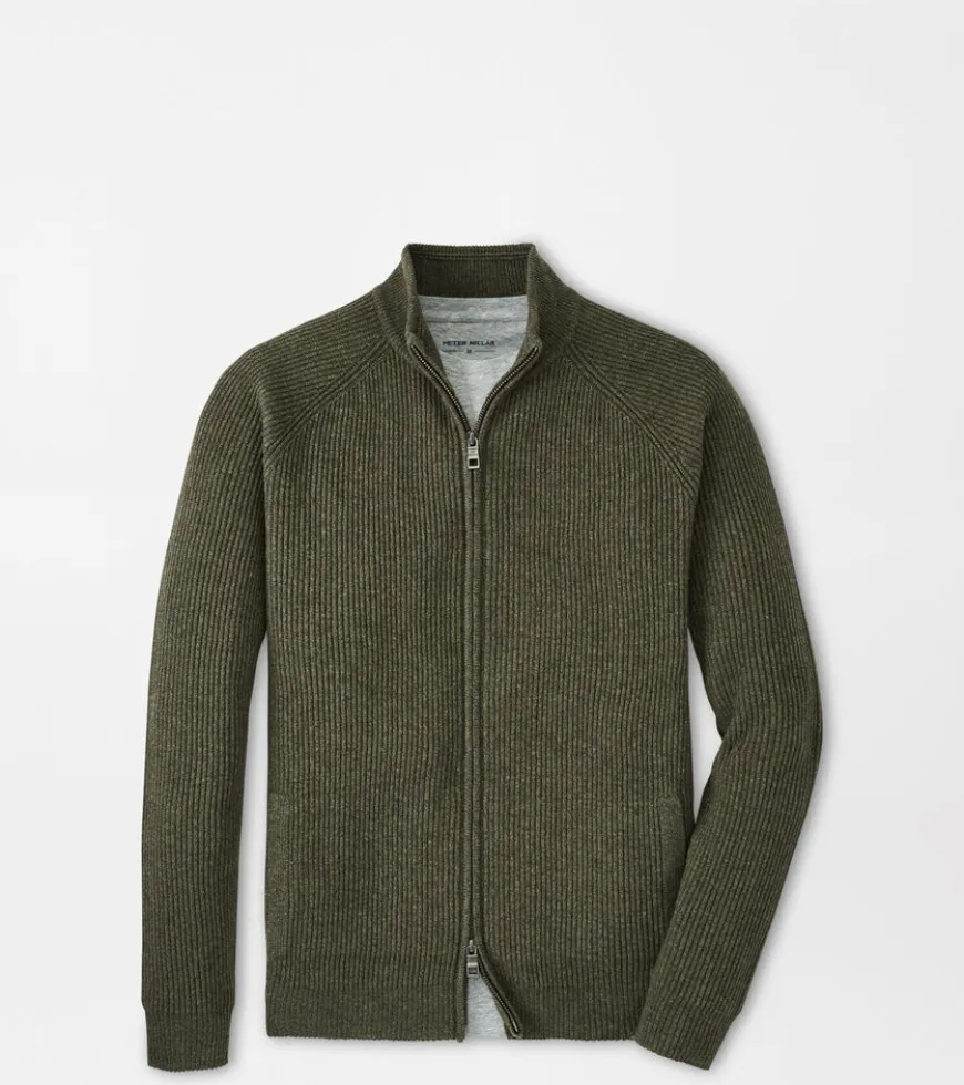 Crescent Full Zip Sweater
