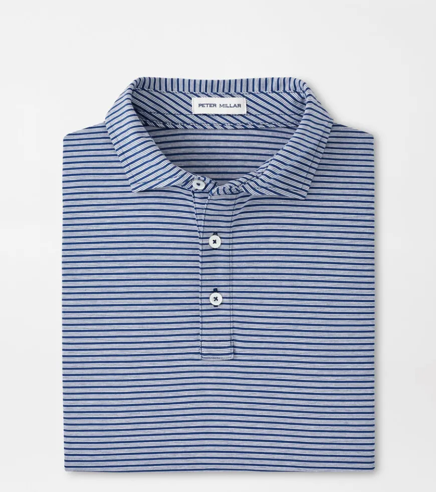 Crown Comfort Cotton Polo Trip Stripe