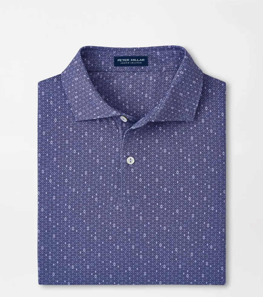 Harmon Geo Performance Jersey Polo