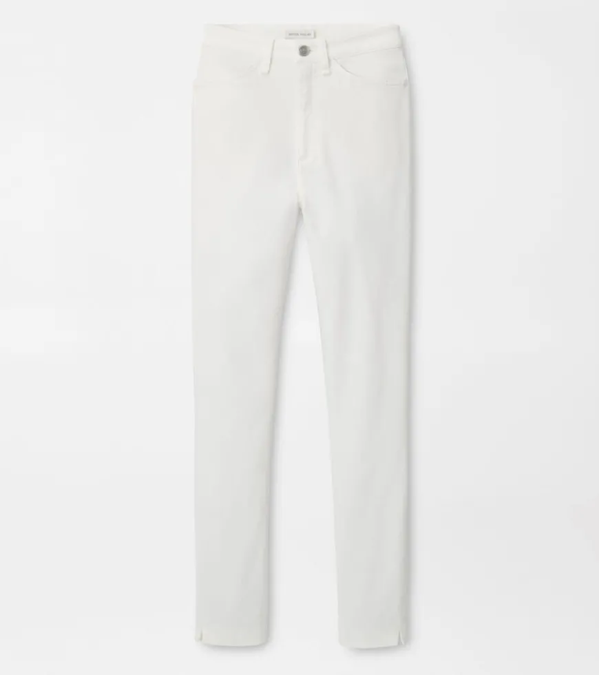 Karlie Stretch Sateen High Rise Pant