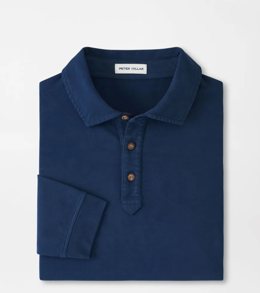 Lava Wash Long-Sleeve Polo