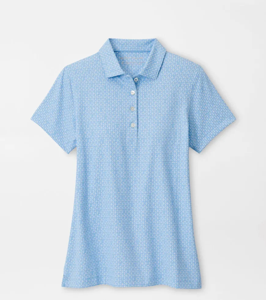 Mar-Tee-Ni Break Short-Sleeve Button Polo