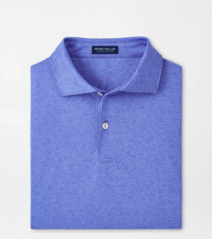 Parkinson Floral Performance Jersey Polo