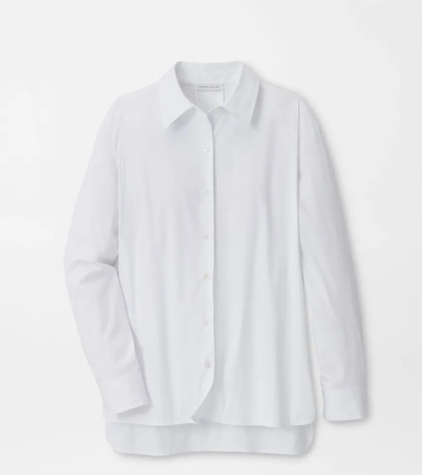 Smith Stretch Button Up Blouse