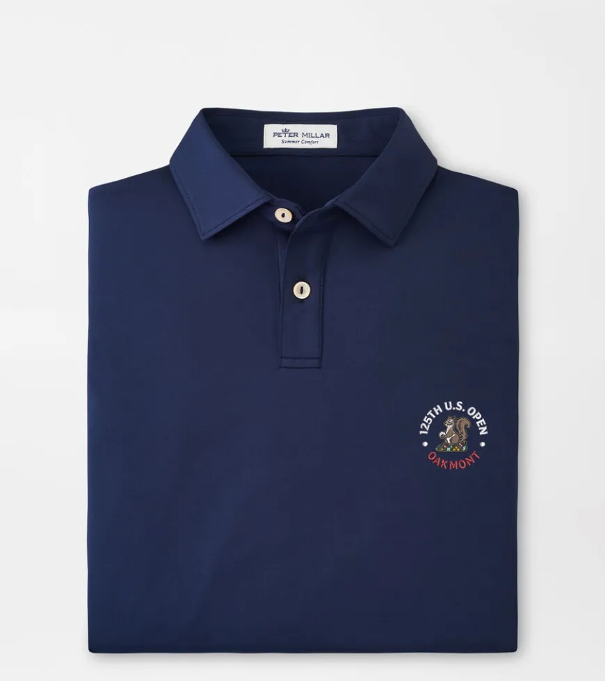 125th U.S. Open Solid Youth Performance Jersey Polo