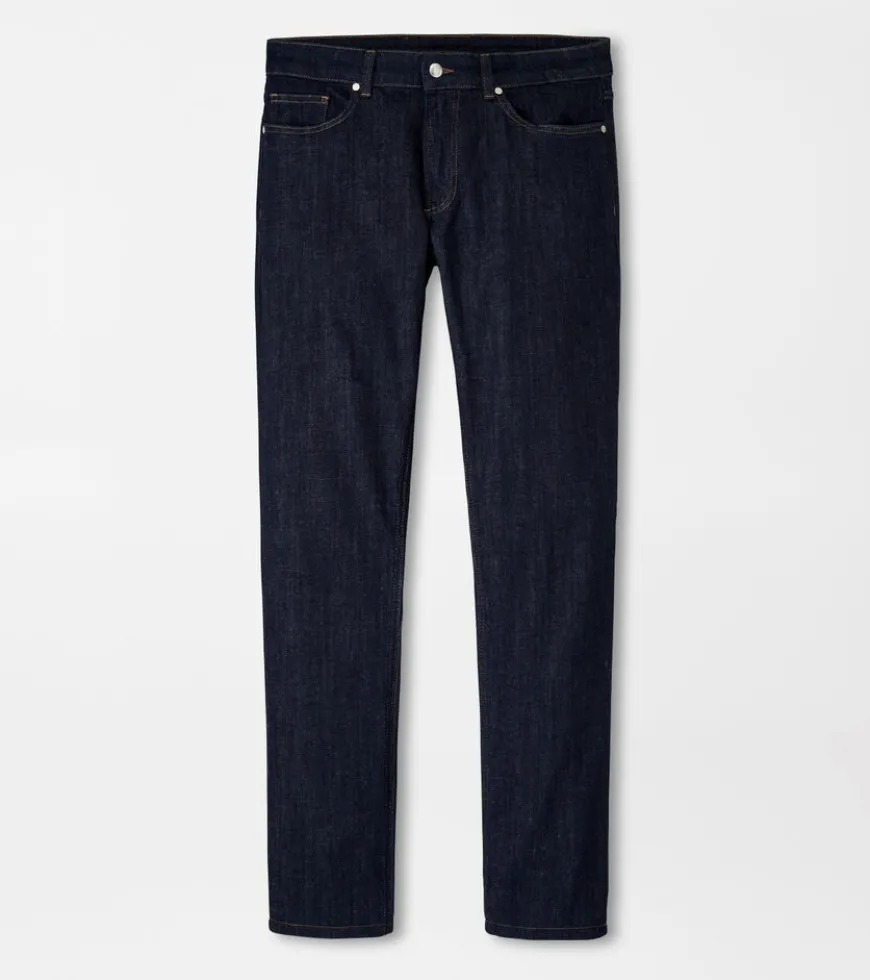 Vintage Washed Five-Pocket Denim