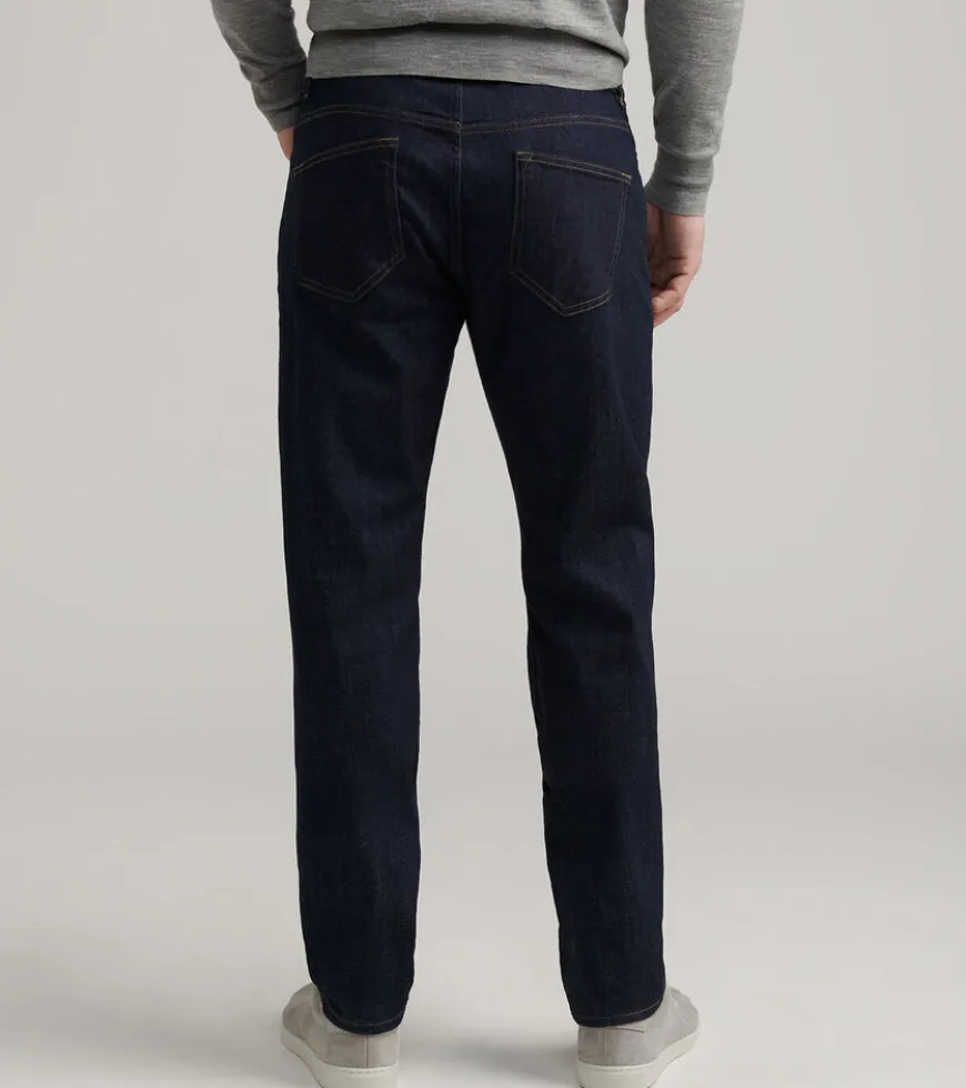 Vintage Washed Five-Pocket Denim