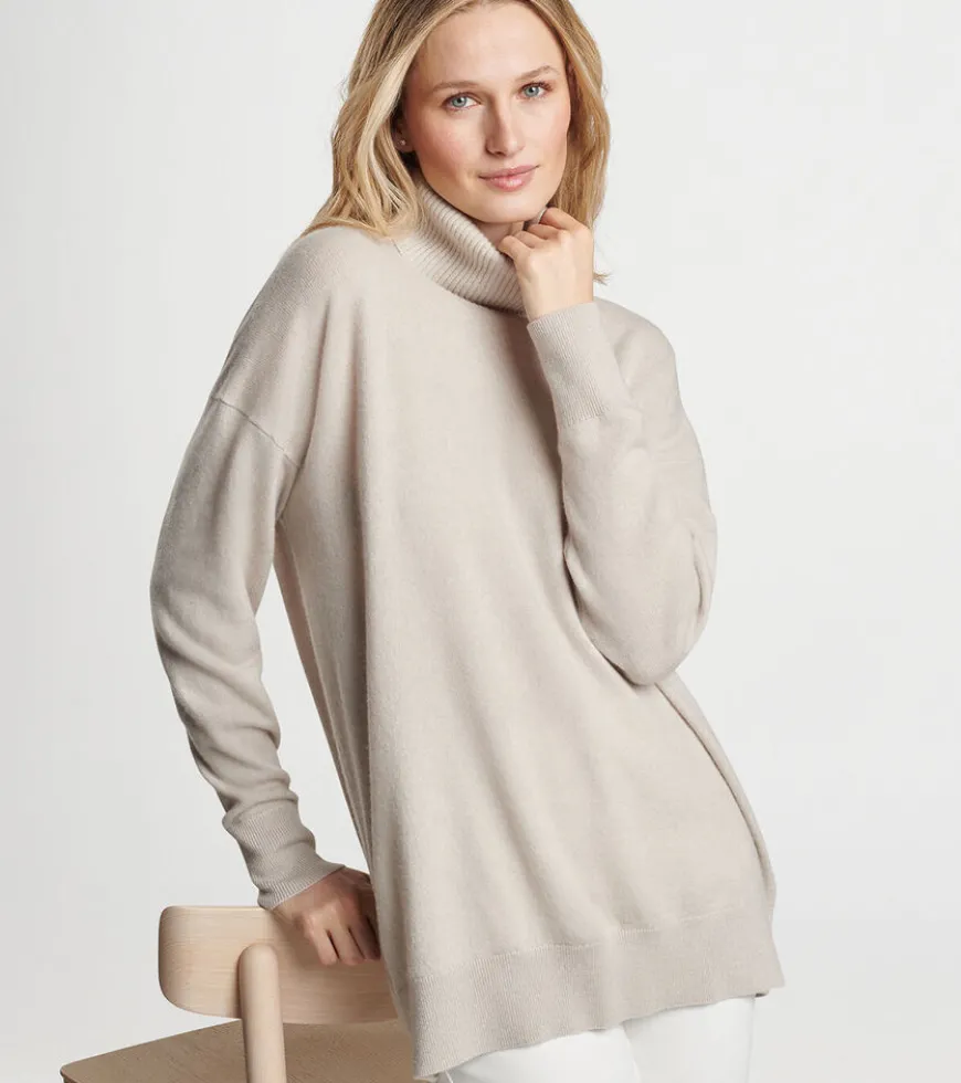 Women's Artisan Crafted Cashmere Turtleneck Sweater