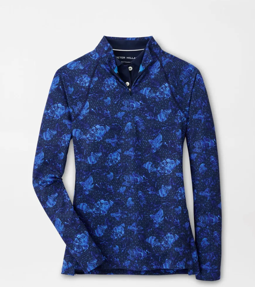 Women's Ginko Print Raglan Sleeve Perth Layer
